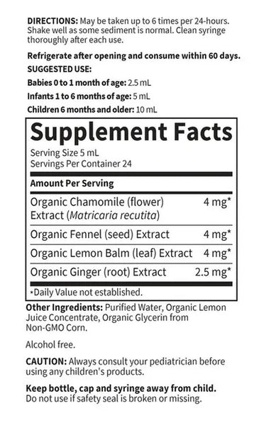 Garden of Life, Baby Gripe Water, 4 oz