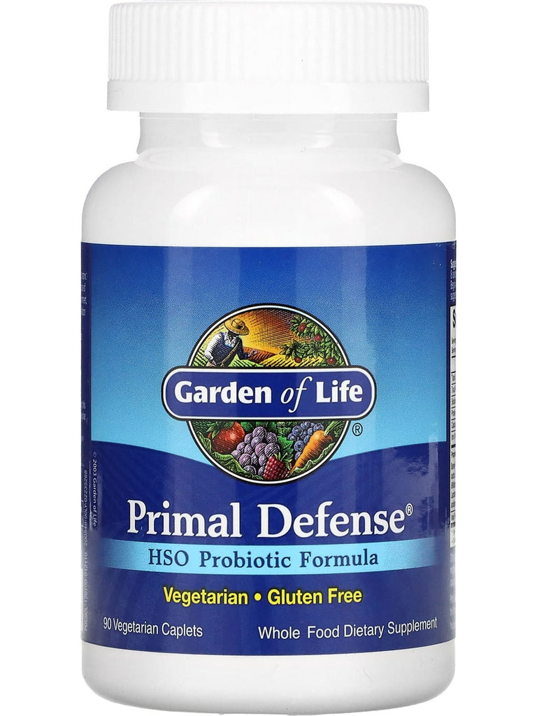 Garden of Life, Primal Defense, 90 Vegetarian Caplets