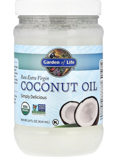 Garden of Life, Coconut Oil Raw Extra Virgin, 414 mL