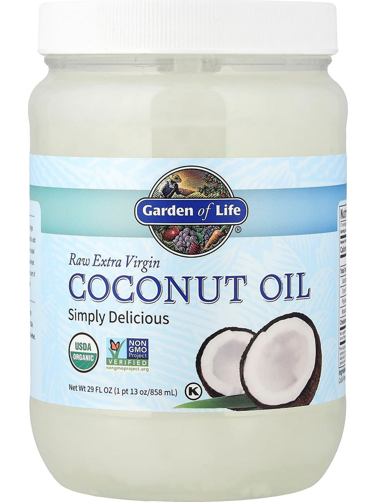 Garden of Life, Coconut Oil Raw Extra Virgin, 858 mL