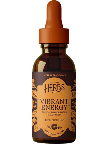 Herbs Etc., Vibrant Energy, 1 Fluid Ounce