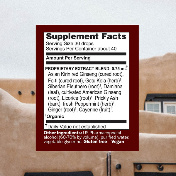 Herbs Etc., Vibrant Energy, 1 Fluid Ounce