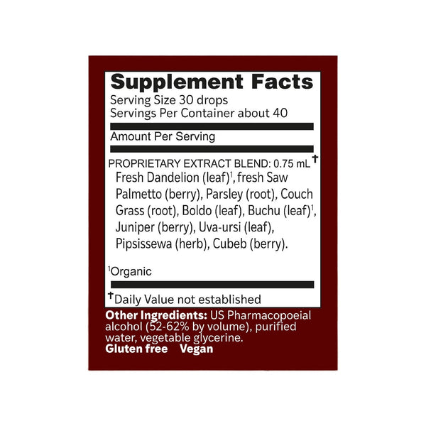 Herbs Etc., Kidney Tonic, 1 Fluid Ounce
