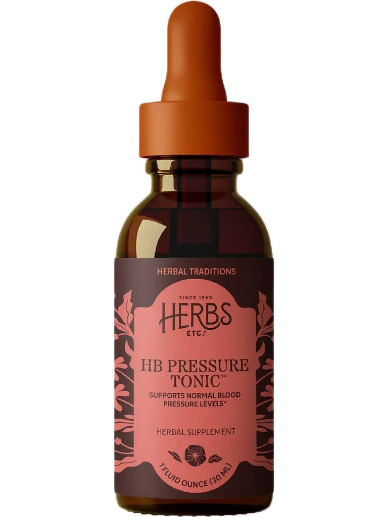 Herbs Etc., HB Pressure Tonic, 1 Fluid Ounce