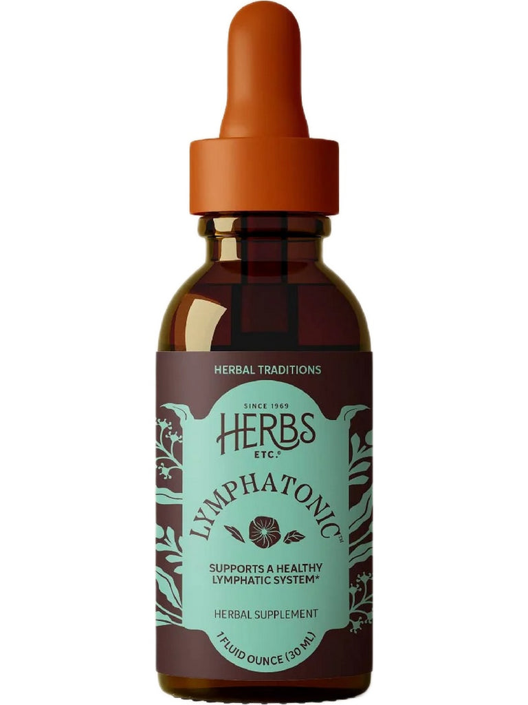 Herbs Etc., Lymphatonic, 1 Fluid Ounce