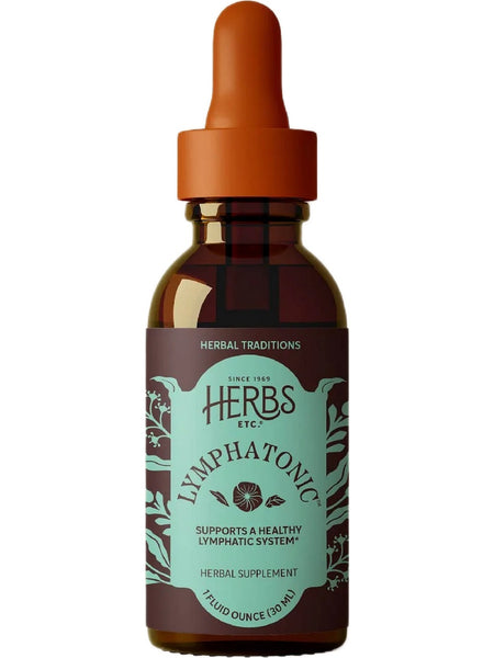 Herbs Etc., Lymphatonic, 1 Fluid Ounce