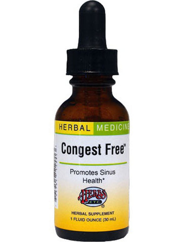 Herbs Etc., Congest Free, 1 Fluid Ounce