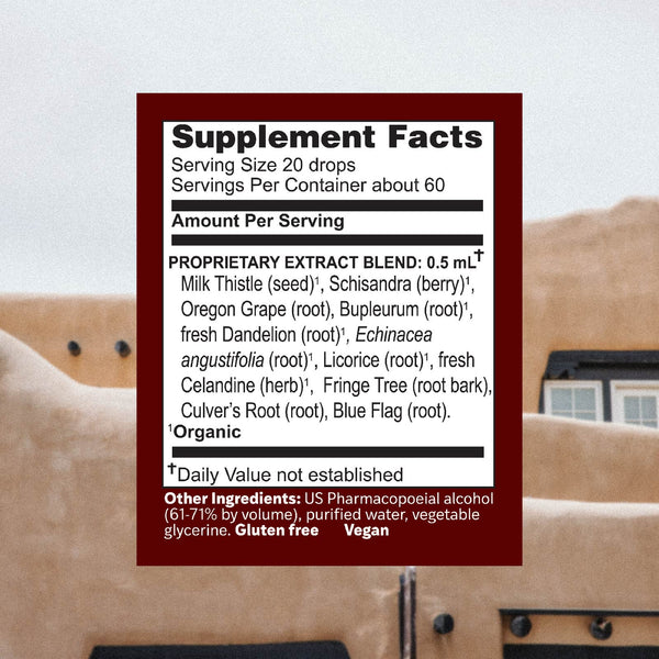 Herbs Etc., Liver Tonic, 1 Fluid Ounce