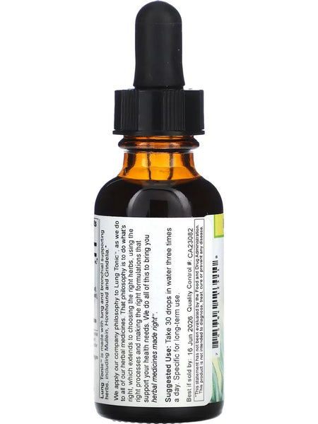 Herbs Etc., Lung Tonic, 1 Fluid Ounce