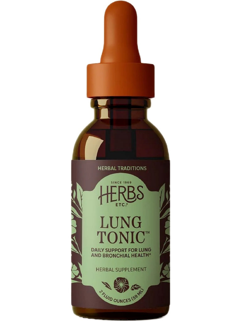 Herbs Etc., Lung Tonic, 2 Fluid Ounce