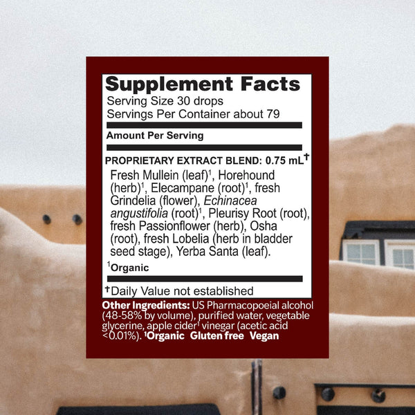 Herbs Etc., Lung Tonic, 2 Fluid Ounce