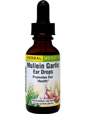 Herbs Etc., Mullein Garlic Ear Drops, 1 Fluid Ounce