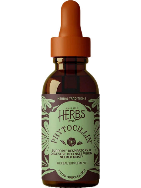 Herbs Etc., Phytocillin, 1 Fluid Ounce