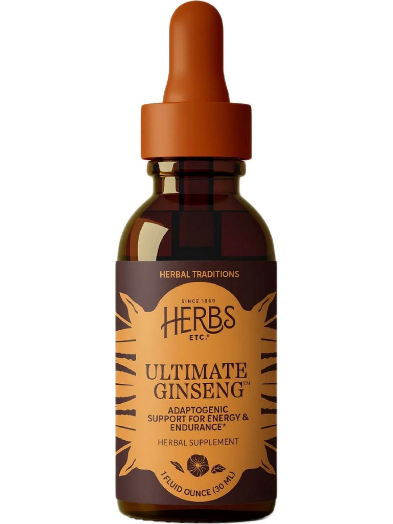 Herbs Etc., Ultimate Ginseng, 1 Fluid Ounce