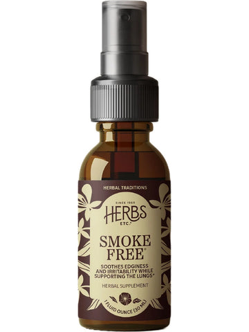 Herbs Etc., Smoke Free Spray, 1 Fluid Ounce