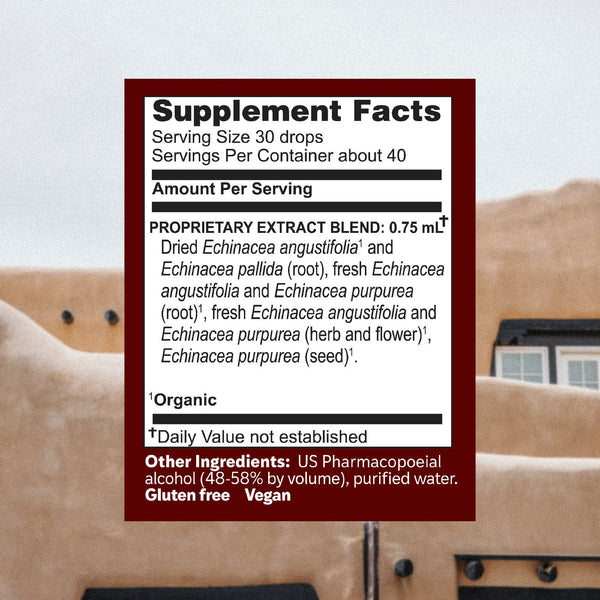 Herbs Etc., Ultimate Echinacea Classic Liquid Extract, 1 Fluid Ounce