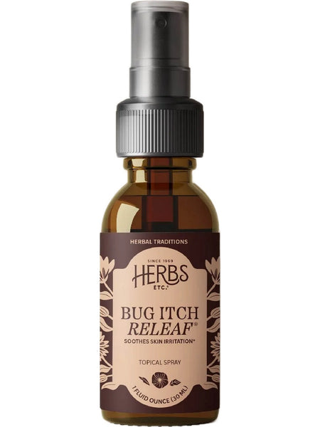 Herbs Etc., Bug Itch ReLeaf, 1 Fluid Ounce