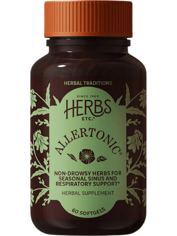 Herbs Etc., Allertonic, 60 Softgels