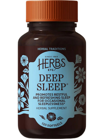 Herbs Etc., Deep Sleep, 120 Softgels