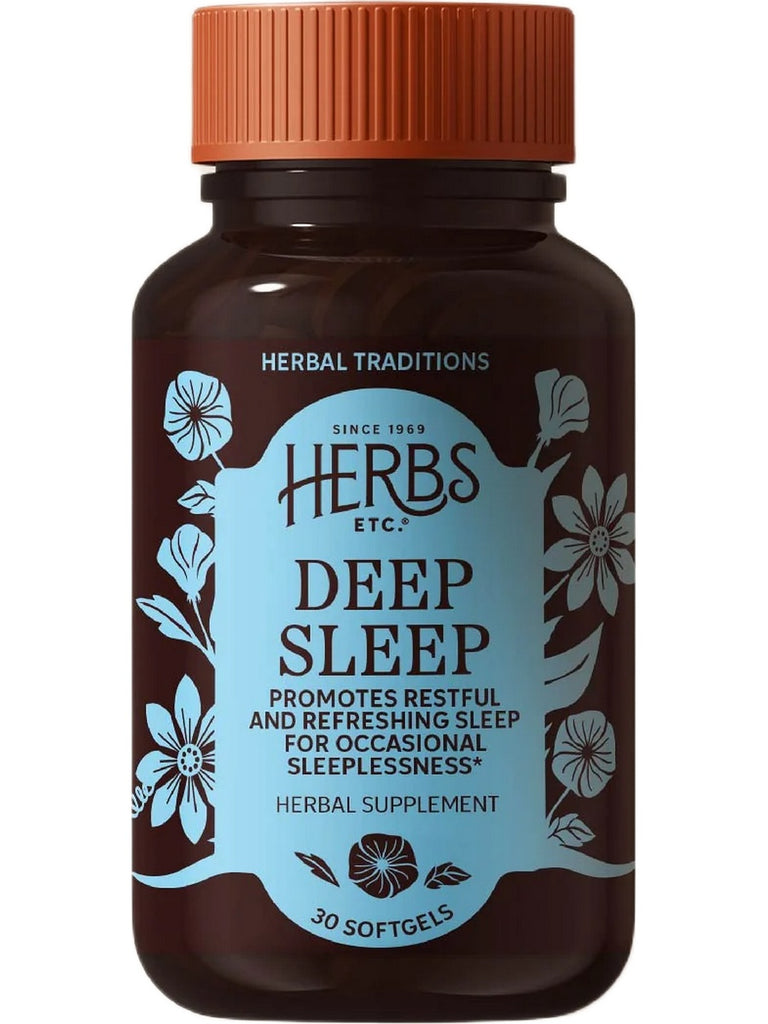 Herbs Etc., Deep Sleep, 30 Softgels