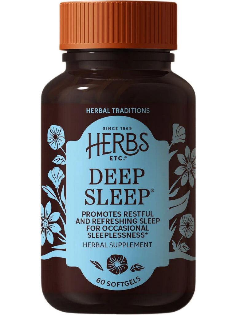 Herbs Etc., Deep Sleep, 60 Softgels