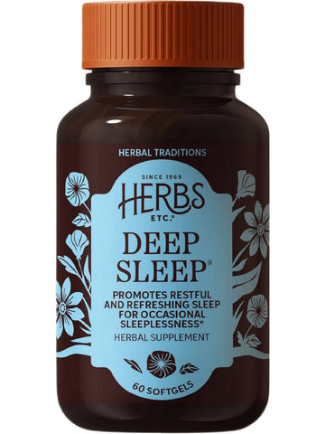 Herbs Etc., Deep Sleep, 60 Softgels
