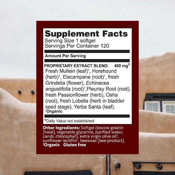 Herbs Etc., Lung Tonic, 120 Softgels