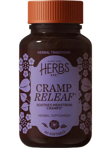 Herbs Etc., Cramp ReLeaf (Menstrual), 60 Softgels