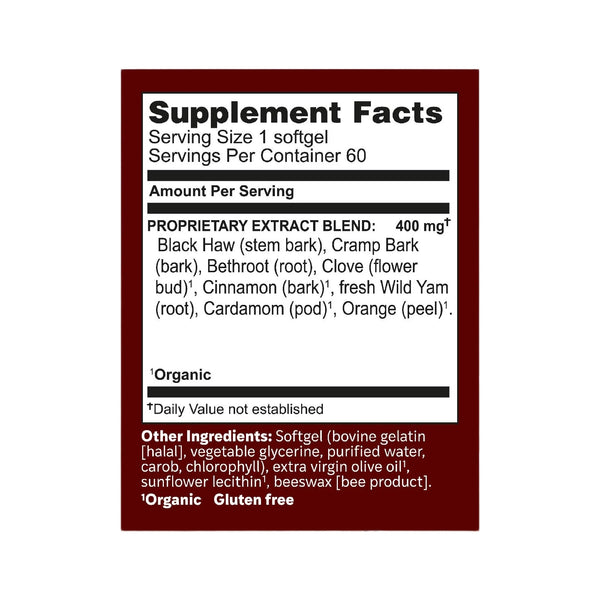 Herbs Etc., Cramp ReLeaf (Menstrual), 60 Softgels