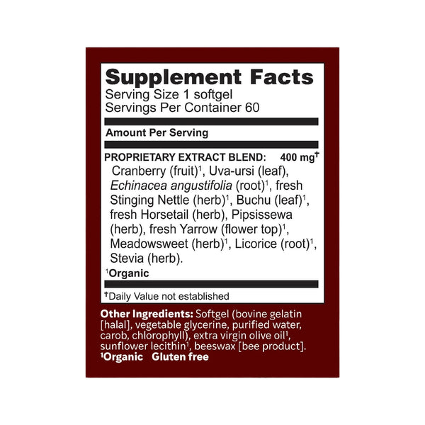 Herbs Etc., CranBladder ReLeaf, 60 Softgels