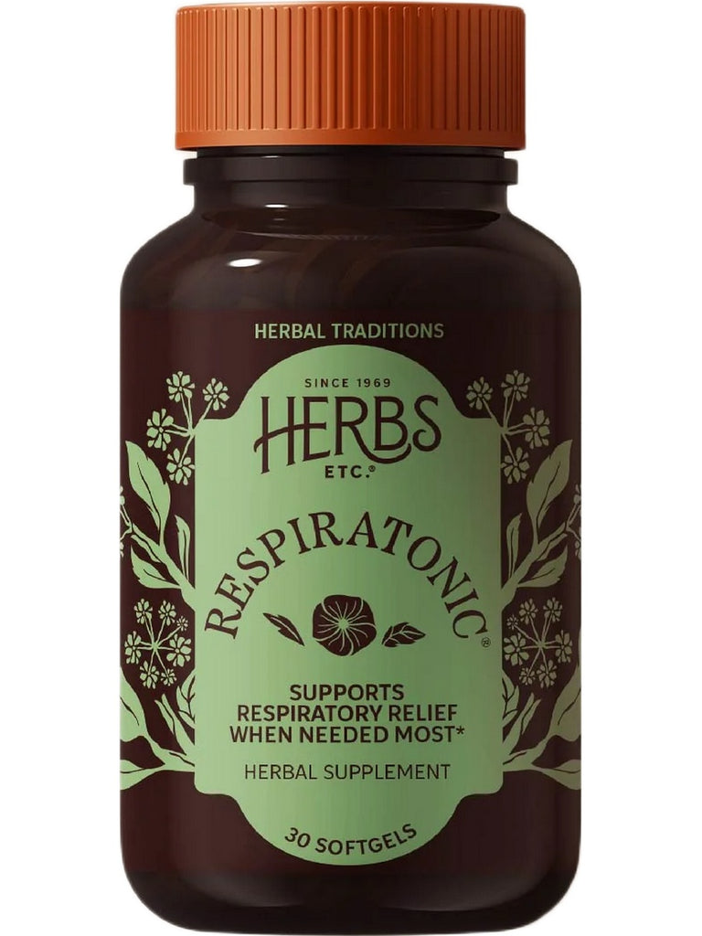 Herbs Etc., Respiratonic, 30 Softgels