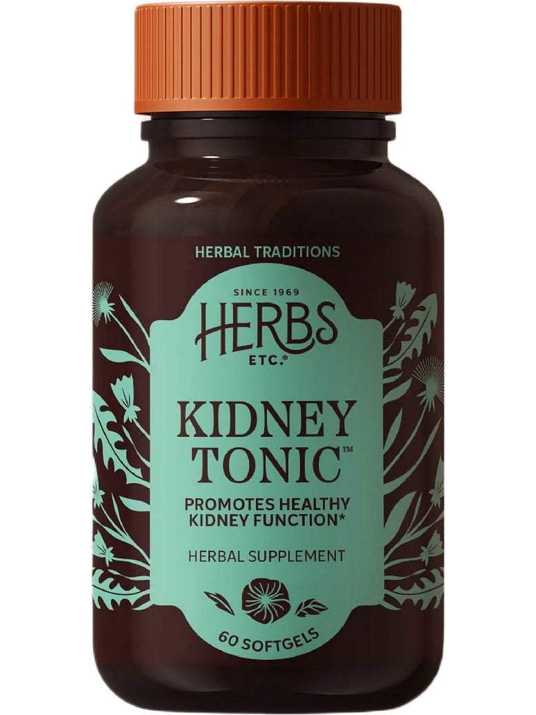 Herbs Etc., Kidney Tonic, 60 Softgels