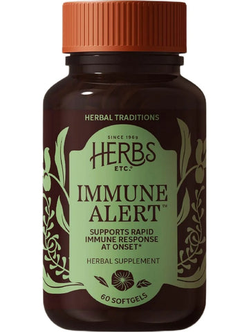 Herbs Etc., Immune Alert, Professional Strength, 60 Fast-Acting Softgels