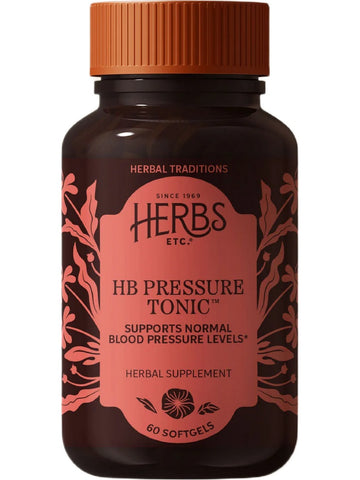 Herbs Etc., HB Pressure Tonic, 60 Softgels