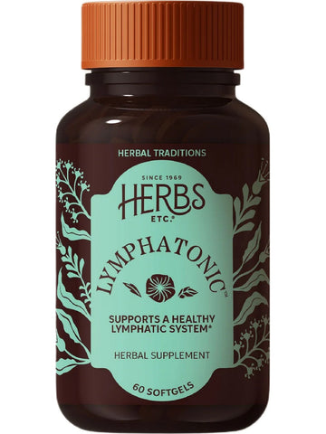 Herbs Etc., Lymphatonic, 60 Softgels
