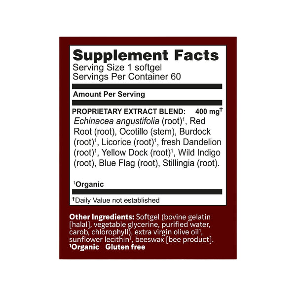 Herbs Etc., Lymphatonic, 60 Softgels