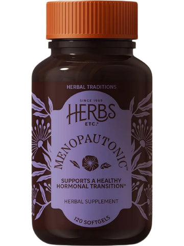 Herbs Etc., Menopautonic, 120 Softgels