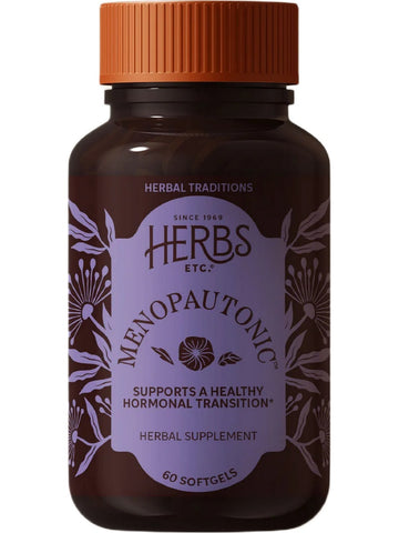 Herbs Etc., Menopautonic, 60 Softgels