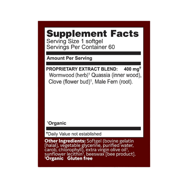 Herbs Etc., ParaFree, Professional Strength, 60 Fast-Acting Softgels