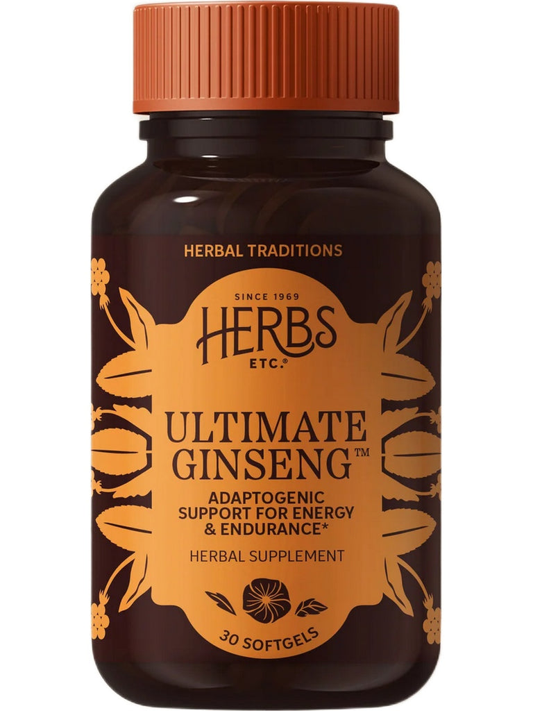 Herbs Etc., Ultimate Ginseng, 30 Softgels