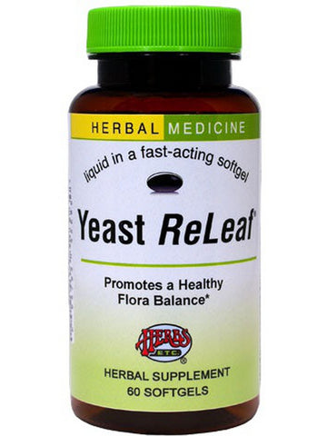 Herbs Etc., Yeast ReLeaf, 60 Softgels