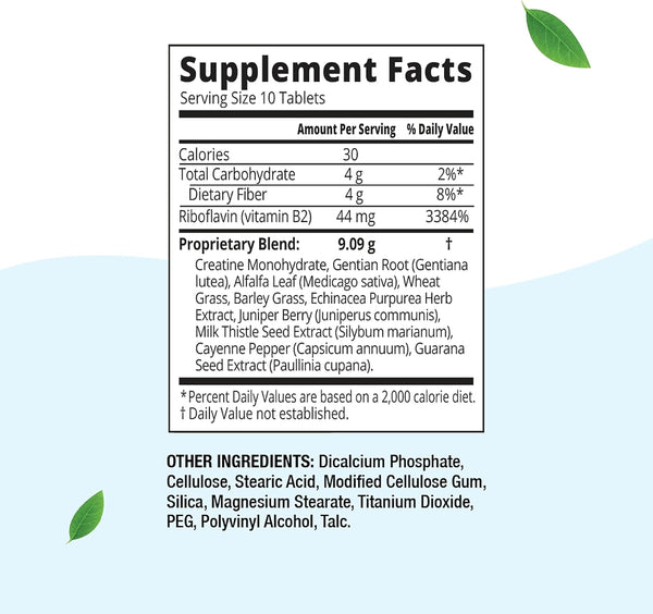 Herbal Clean, QTabs, 10 Tablets