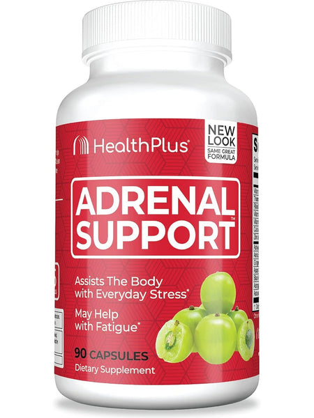 Health Plus, Adrenal Support, 90 Capsules