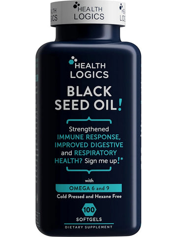 Health Logics, Black Seed Oil, 100 Softgels