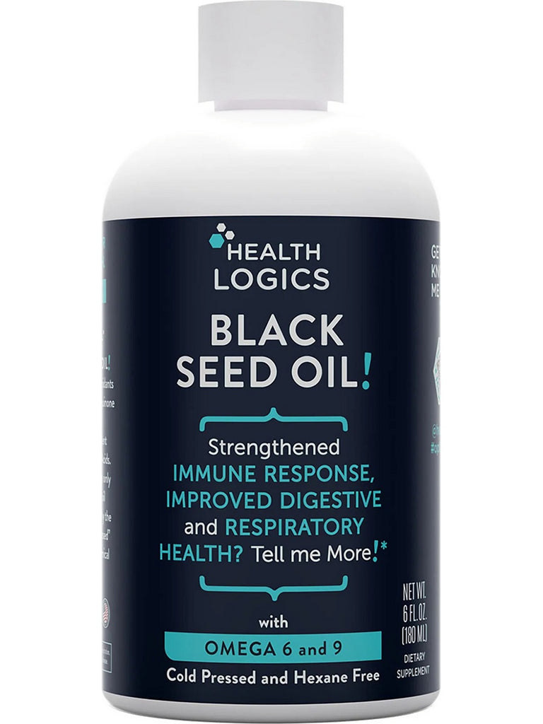 Health Logics, Black Seed Oil, 6 fl oz