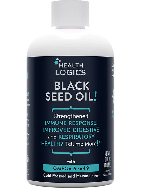 Health Logics, Black Seed Oil, 6 fl oz