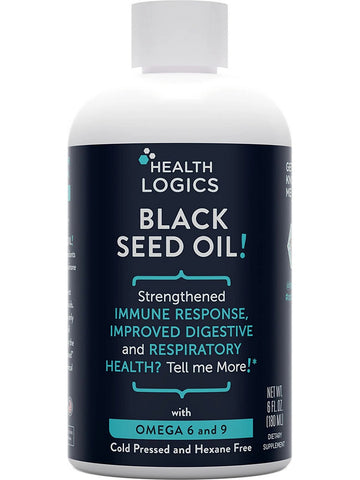 Health Logics, Black Seed Oil, 6 fl oz