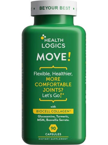 Health Logics, Move with Biocell Collagen, 90 Capsules