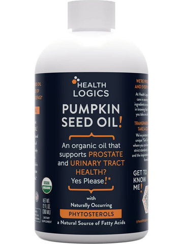 Health Logics, Pumpkin Seed Oil, Organic, 12 fl oz