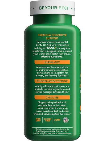 Health Logics, Focus, 60 Capsules